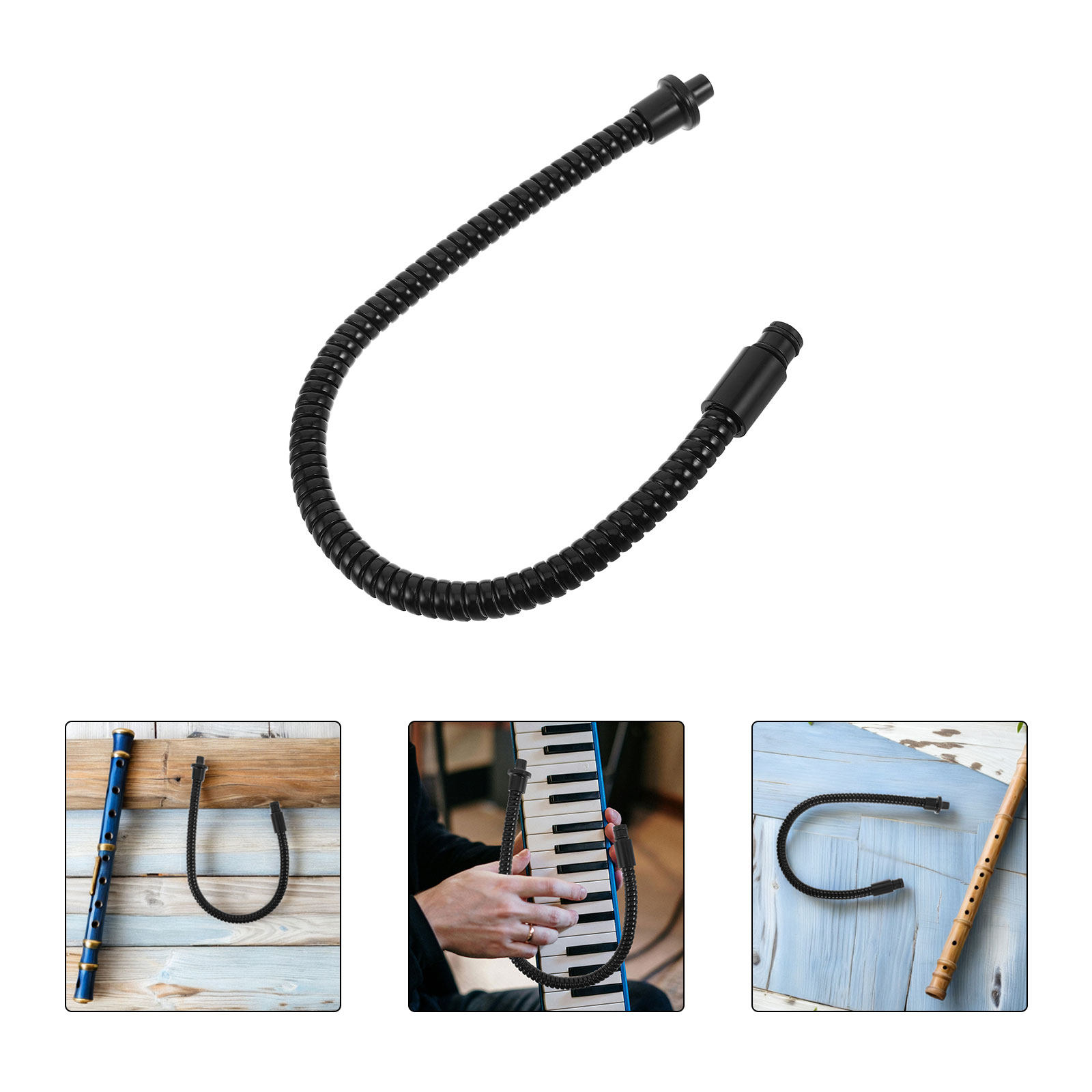 Musical Instrument You Blow Into - Long Metal Mouthpiece Tube for 32