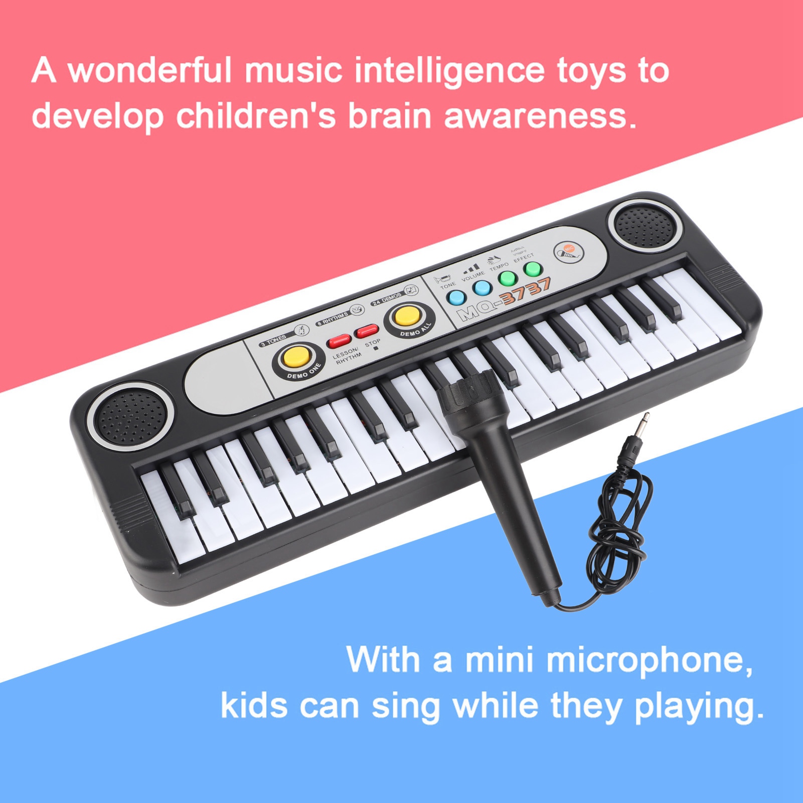 Musical Instrument Of Keyboard - 37 Keys Electric Digital Key Board