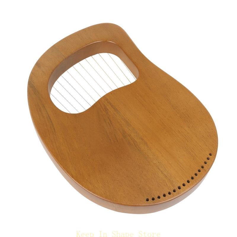 Musical Instrument Symbols - U1JC 16 String Lyre Harp, Lyre